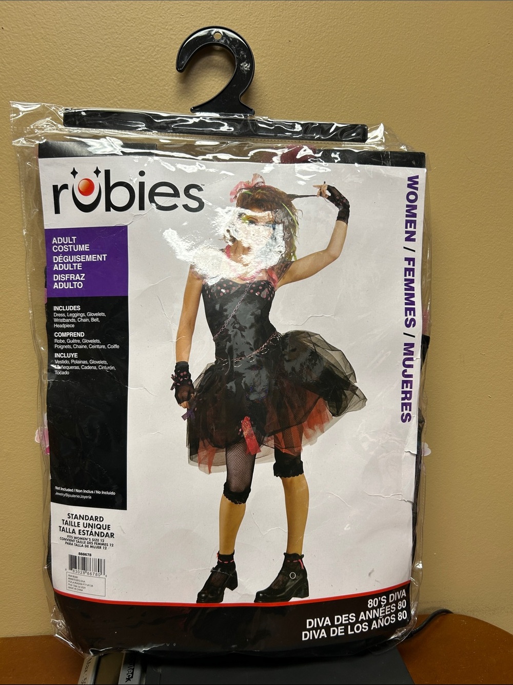 Robies Women’s 80s Diva Costume-New-Size 12
